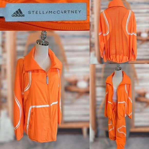 ADIDAS STELLA MCCARTNEY TruePace Track suit Running Jacket Size M - Picture 1 of 16